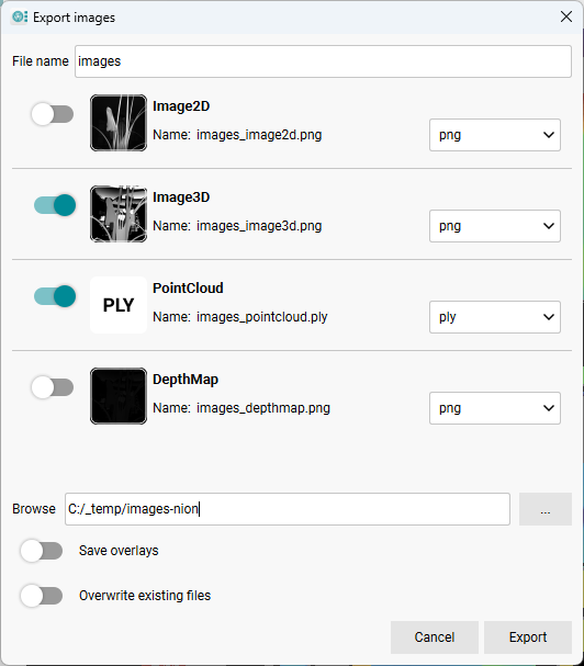 Fig. 282: Saving images Fig. 282: Saving images
