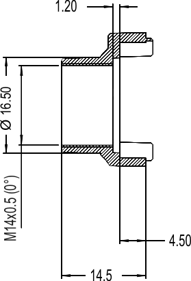 Fig. 466: USB uEye LE lens holder M14