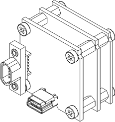 Fig. 535: USB uEye SE OEM version 2 - 3D view
