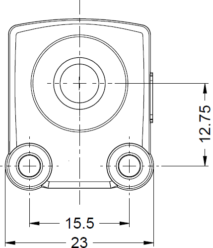 Fig. 554: USB uEye XS - front view