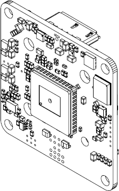 Fig. 411: USB 3 uEye LE PCB version