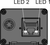 Fig. 696: GigE uEye SE - Status LEDs