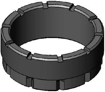 Fig. 482: uEye flange adjusting ring (top view)