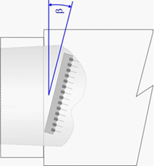 Fig. 440: Position accuracy of the sensor (2)