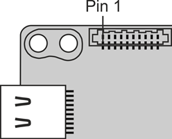 Fig. 344: uEye LE USB 3.1 Gen 1 PCB version - I/O connector