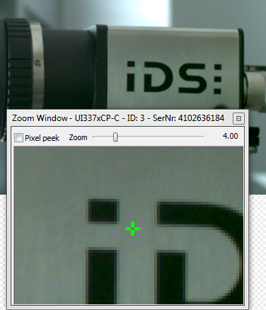 Fig. 115: View menu – Zoom window