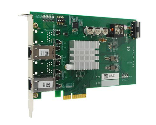 Dual GigE POE PCIe x2 NIC card - Neousys NEO-PCIE-POE352AT