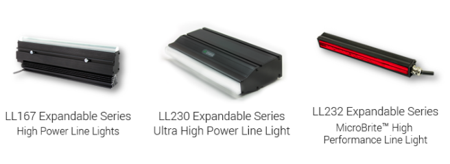 Advanced Illumination line lights for imaging applications