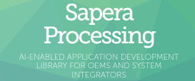 Click for more information about the Teledyne Dalsa Sapera Processing software tools for image processing and analysis